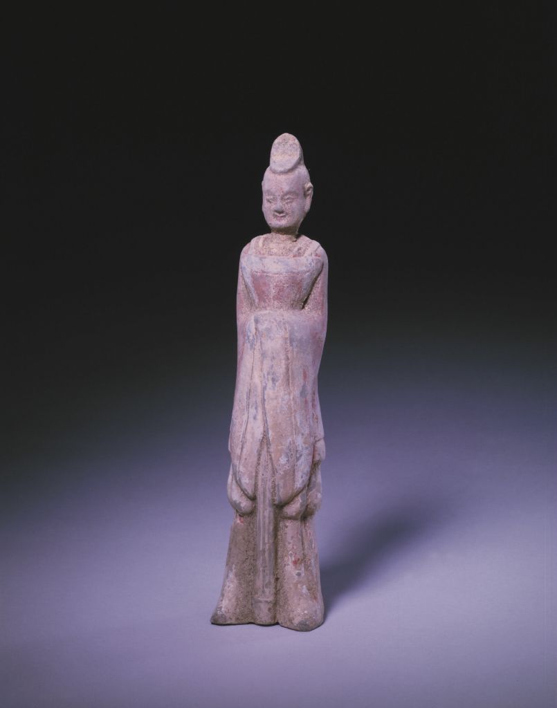 图片[1]-Pottery painted male figurines-China Archive